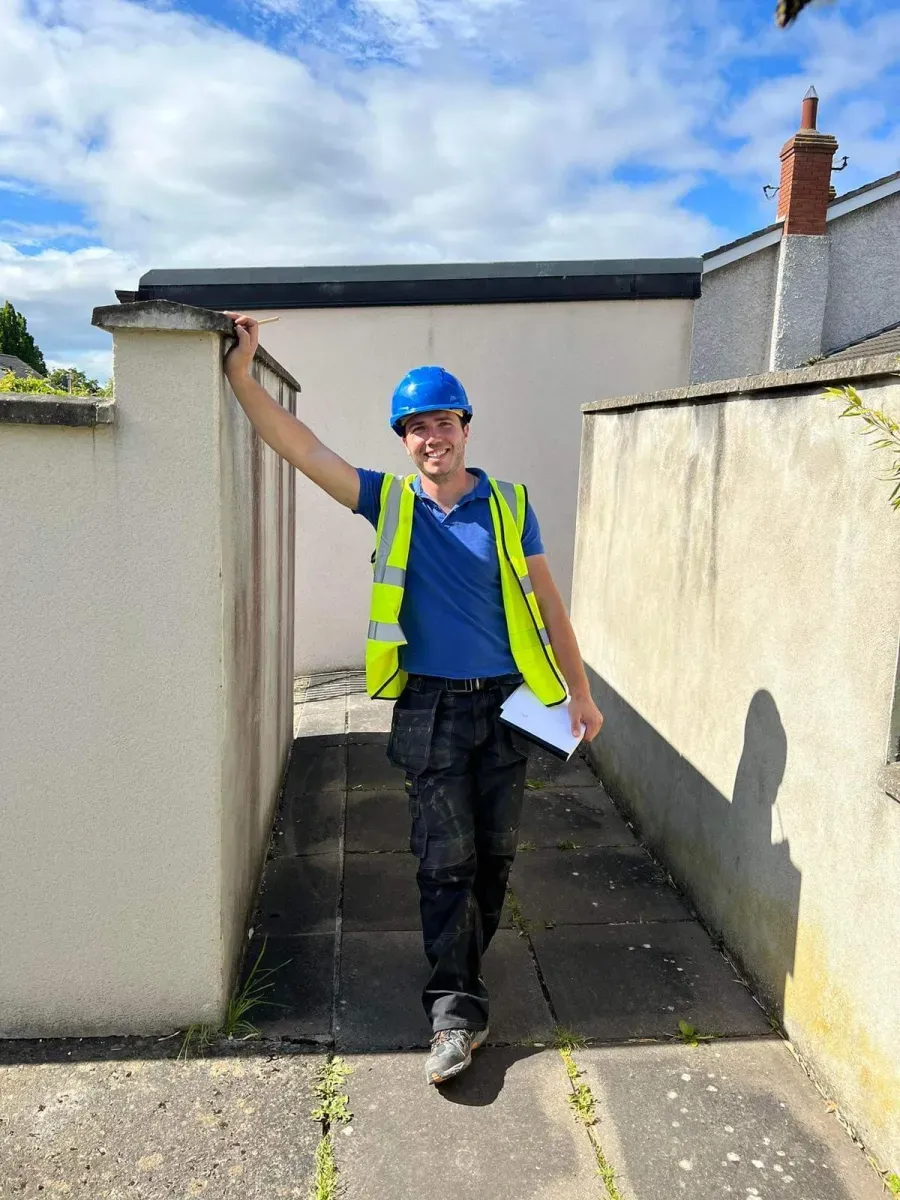 Temo, founder of Oisin Roofing & Guttering